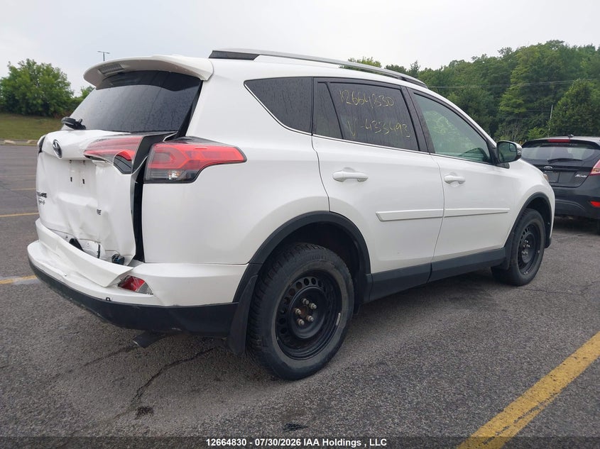 Vin: 2t3zfrev4jw433493, lot: 3067432, toyota rav4 le 20184