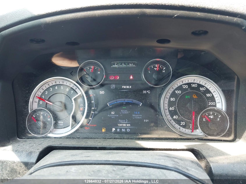 2021 RAM 1500 PICKUP 3.6L V6 FI DOHC 24V NF4