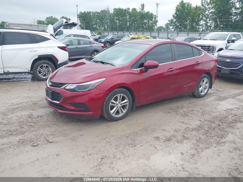 2018 Chevrolet Cruze Lt, Windshield, IAAI, VIN 1G1BE5SM3J7141413 — photo 2