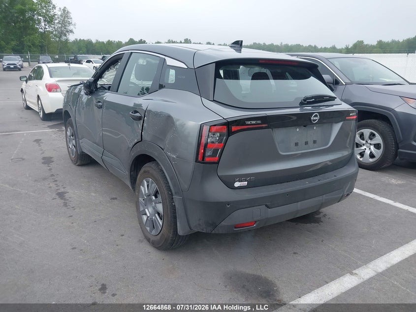 Vin: 3n8ap6be7tl333982, lot: 3067470, nissan kicks 20263