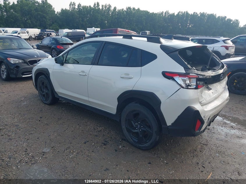 Vin: jf2guhfc5rh355507, lot: 3067504, subaru crosstrek sport 20243