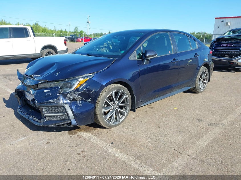 Vin: 5yfb4rbe2lp010954, lot: 3067513, toyota corolla se/xse 20202