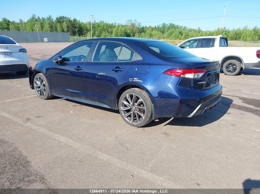 Vin: 5yfb4rbe2lp010954, lot: 3067513, toyota corolla se/xse 20203