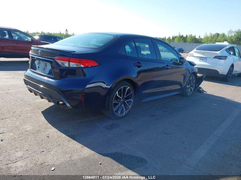 Vin: 5yfb4rbe2lp010954, lot: 3067513, toyota corolla se/xse 20204