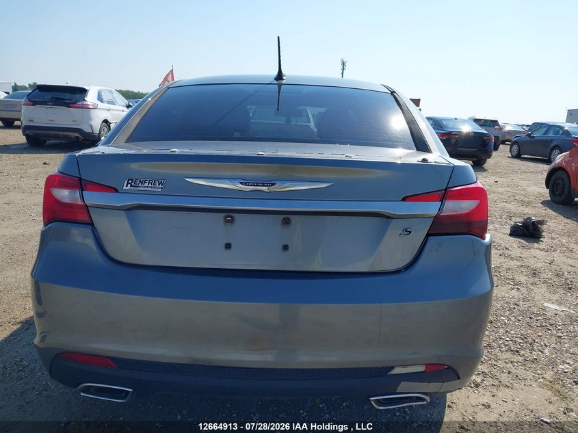 2013 CHRYSLER 200 SEDAN 3.6L V6 FI DOHC 24V NF4