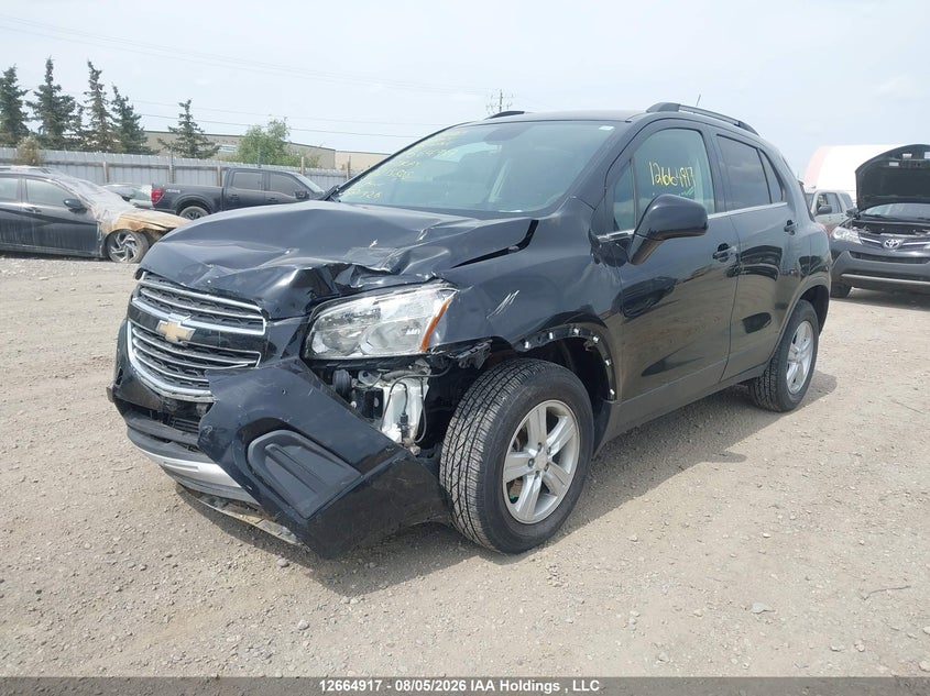 2016 Chevrolet Trax, Front, IAAI, VIN 3GNCJPSB6GL215825 — photo 2