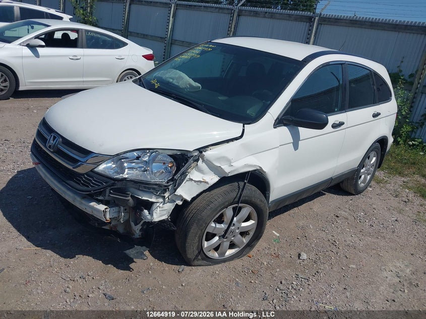 2011 Honda CR-V, Удар спереди, IAAI, VIN 5J6RE4H32BL807159 — фото 2