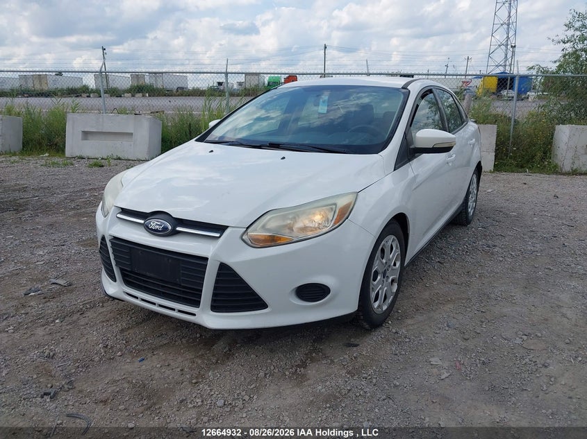2014 Ford Focus, Rear, IAAI, VIN 1FADP3F26EL239748 — photo 2