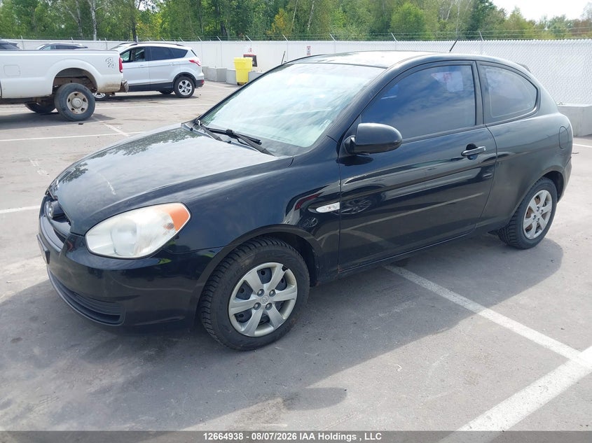 2008 Hyundai Accent, Rear, IAAI, VIN KMHCN35C98U077095 — photo 2