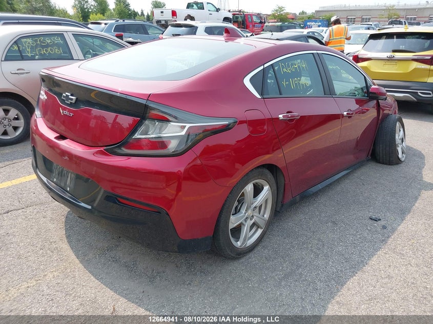 Vin: 1g1ra6s50ku119946, lot: 3067544, chevrolet volt lt 20194