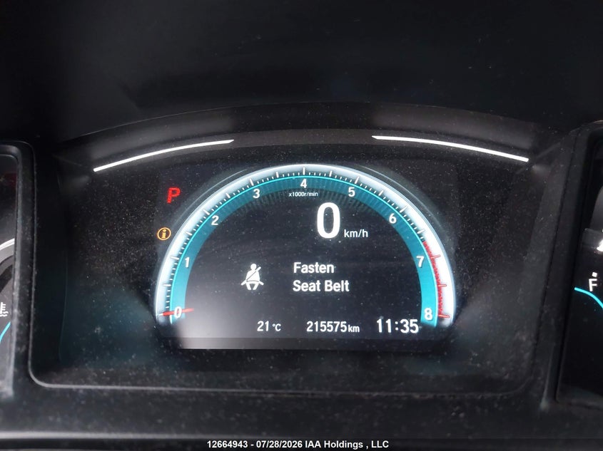 2017 HONDA CIVIC SEDAN 2.0L I-4 DOHC, VVT, 158HP