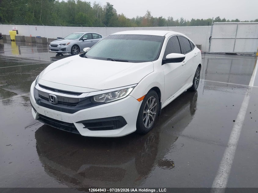 2017 Honda Civic, Right Side, IAAI, VIN 2HGFC2F53HH023295 — photo 2