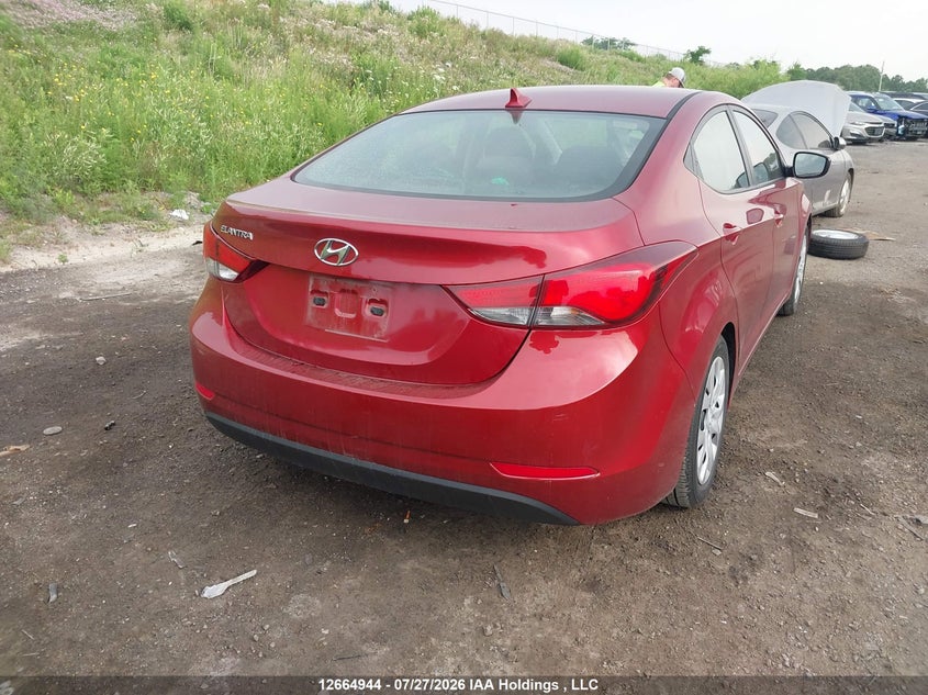 Vin: 5npdh4ae4fh599508, lot: 3067547, hyundai elantra gl 20154