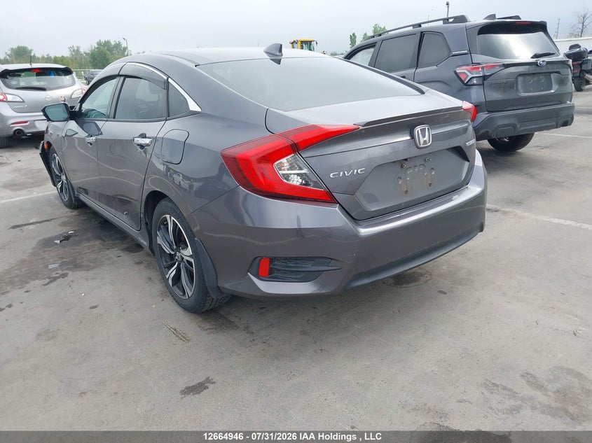 Vin: 2hgfc1f91gh110849, lot: 3067549, honda civic touring 20163