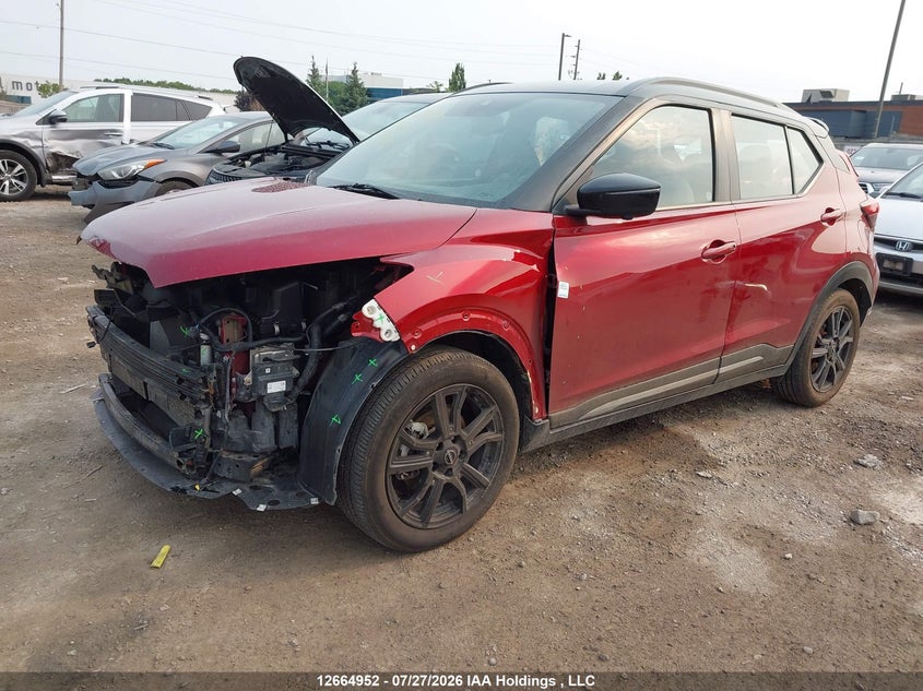 2023 Nissan Kicks, Front, IAAI, VIN 3N1CP5DVXPL483198 — photo 2