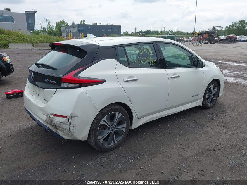 Vin: 1n4az1cp4kc300785, lot: 3067593, nissan leaf s/sl/sv 20194