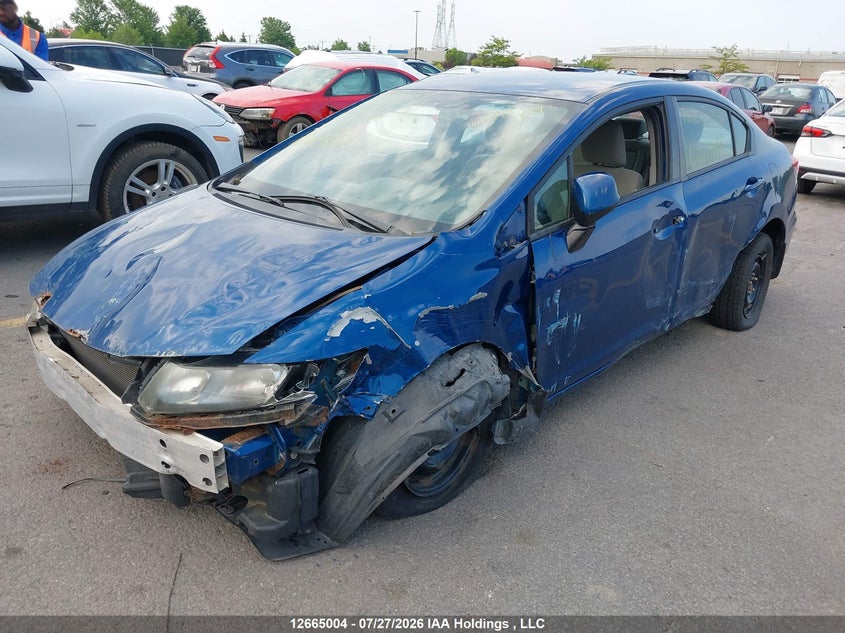 2013 HONDA CIVIC SEDAN 1.8L I-4 VVT, 140HP