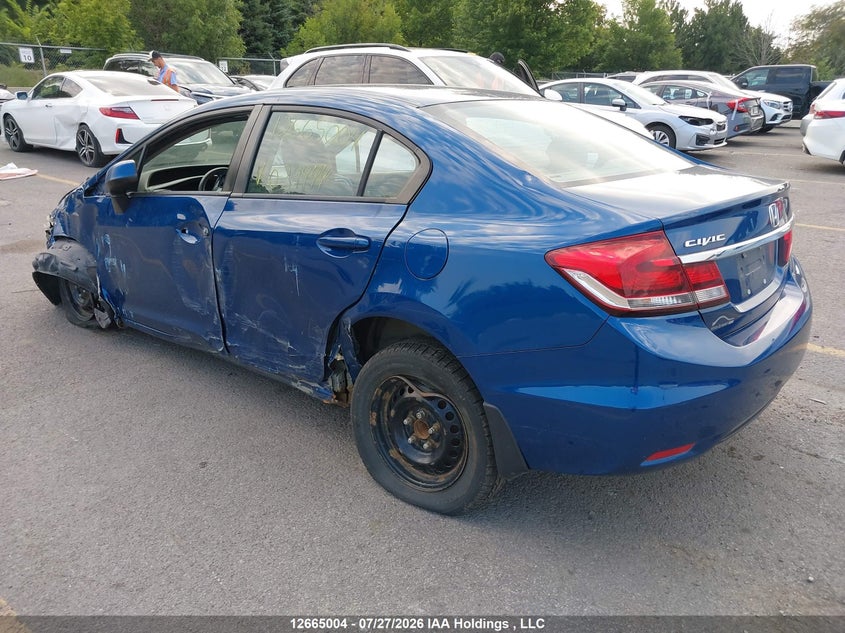 2013 HONDA CIVIC SEDAN 1.8L I-4 VVT, 140HP