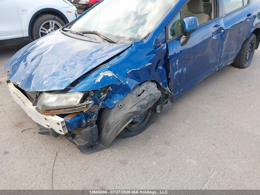 2013 HONDA CIVIC SEDAN 1.8L I-4 VVT, 140HP