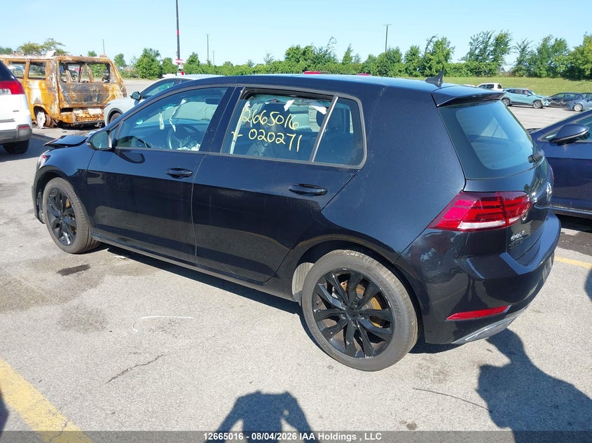 Vin: 3vww57au4km020271, lot: 3067620, volkswagen golf 1.4 tsi comfortline/1.4 tsi execline/1.4 tsi highline 20193