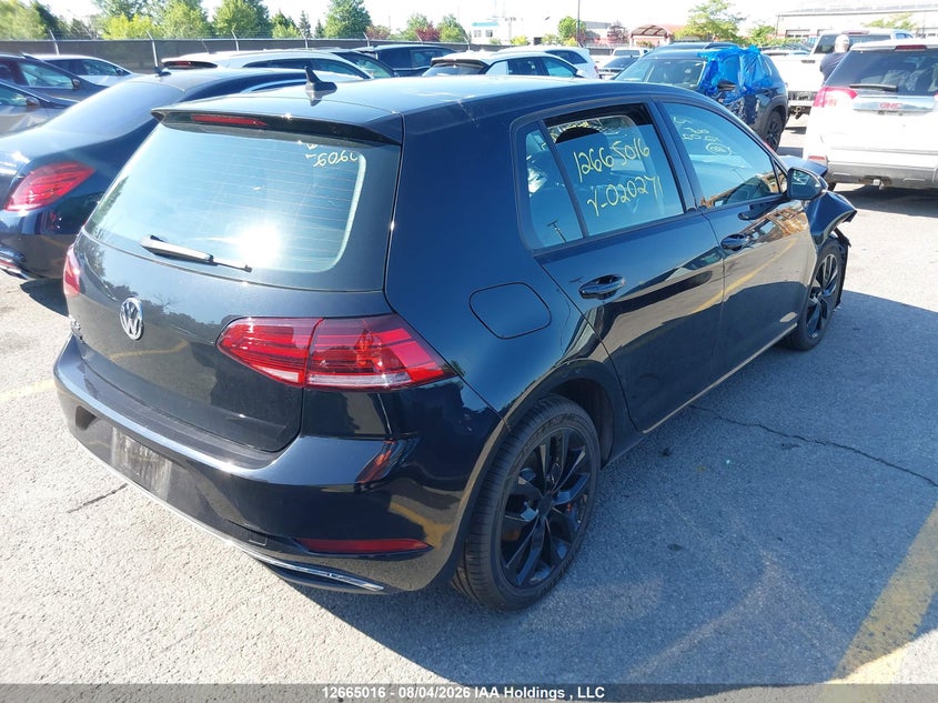 Vin: 3vww57au4km020271, lot: 3067620, volkswagen golf 1.4 tsi comfortline/1.4 tsi execline/1.4 tsi highline 20194