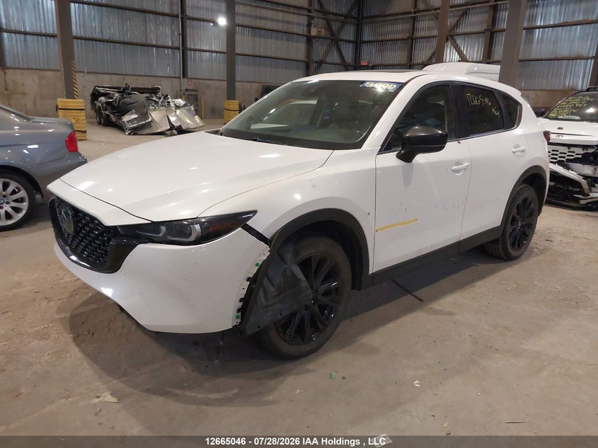 2022 Mazda CX-5 VIN JM3KFBCM9N1593805, IAAI stock 12665046 photo 2