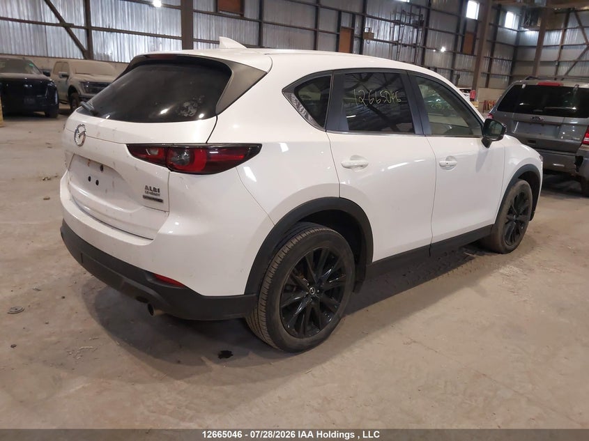 2022 Mazda CX-5 VIN JM3KFBCM9N1593805, IAAI stock 12665046 photo 4