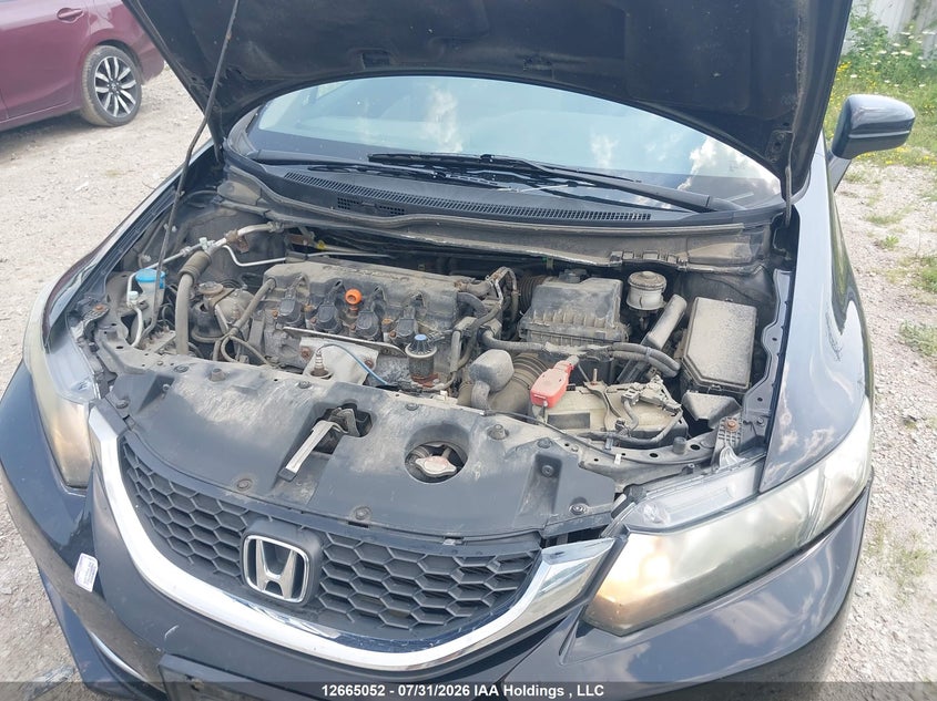 2015 HONDA CIVIC SEDAN 1.8L I4 FI SOHC 16V NF4