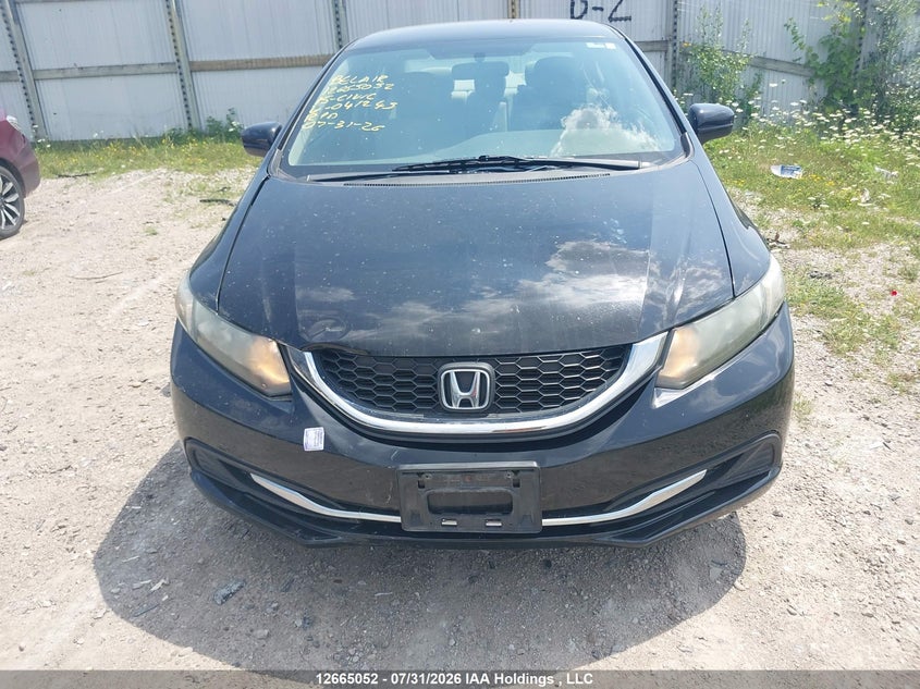 2015 HONDA CIVIC SEDAN 1.8L I4 FI SOHC 16V NF4