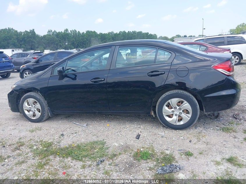2015 HONDA CIVIC SEDAN 1.8L I4 FI SOHC 16V NF4