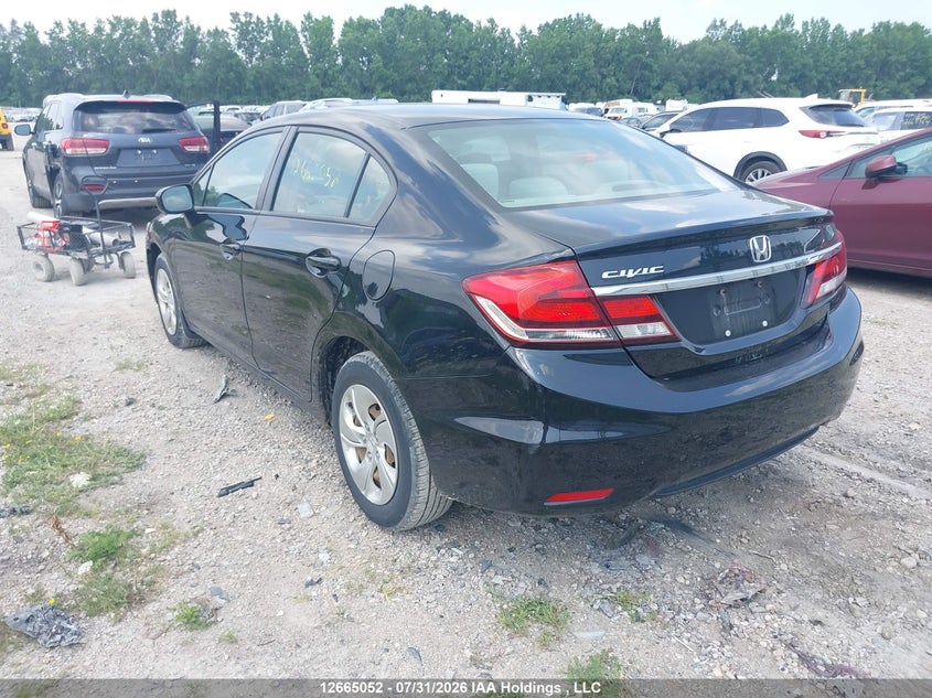Vin: 2hgfb2f42fh041245, lot: 3067656, honda civic 20153