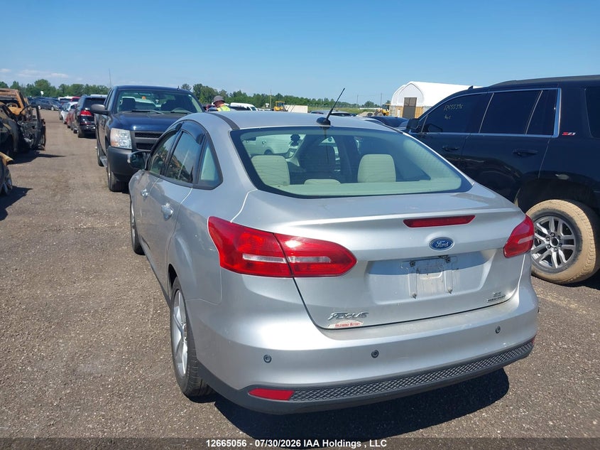 Vin: 1fadp3f24gl347076, lot: 3067660, ford focus se 20163