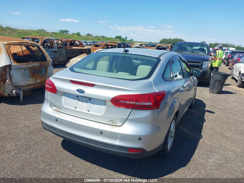 Vin: 1fadp3f24gl347076, lot: 3067660, ford focus se 20164