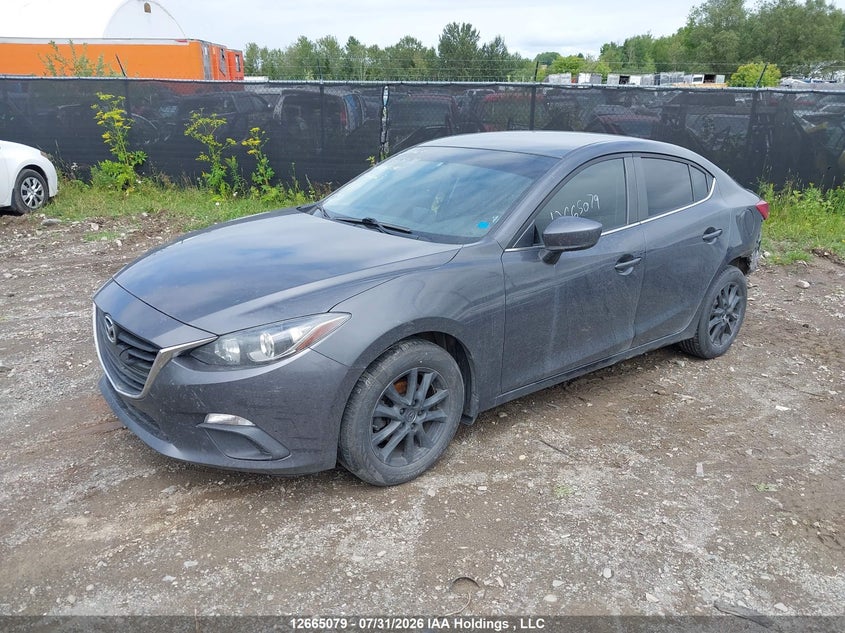 2015 Mazda 3, Удар сзади, IAAI, VIN 3MZBM1V77FM155981 — фото 2