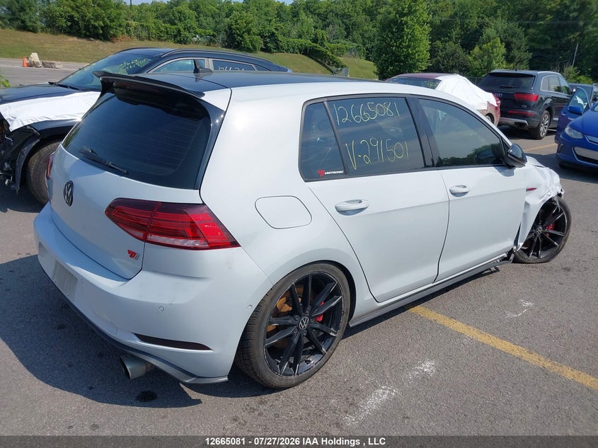 Vin: 3vw447au0jm291501, lot: 3067685, volkswagen golf gti 5-door/5-door autobahn 20184