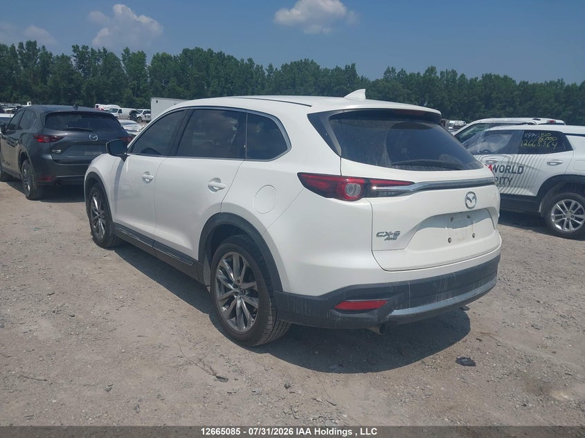 Vin: jm3tcbdy4g0123043, lot: 3067689, mazda cx-9 grand touring 20163