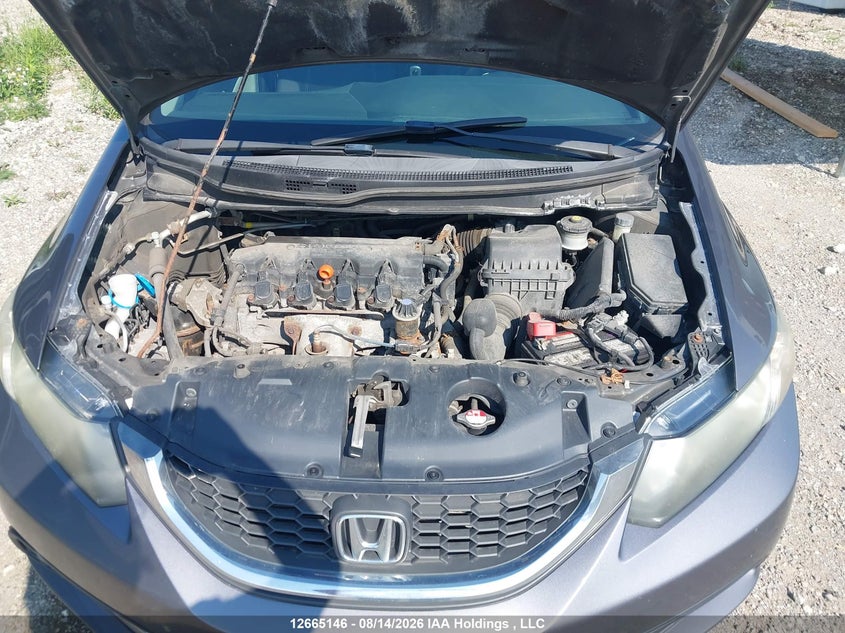 2014 HONDA CIVIC SEDAN 1.8L I-4 VVT, 143HP