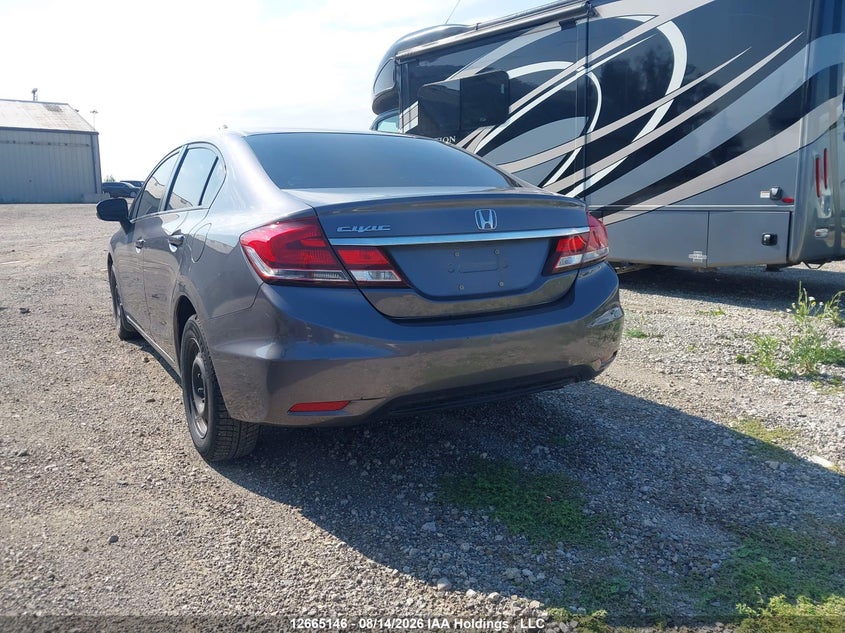 2014 HONDA CIVIC SEDAN 1.8L I-4 VVT, 143HP