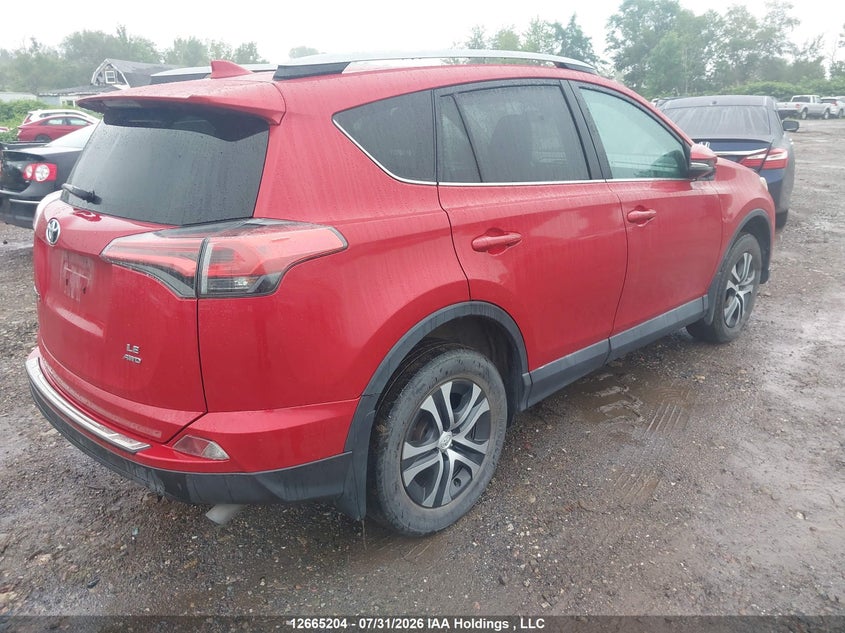 Vin: 2t3bfrev9hw658813, lot: 3067808, toyota rav4 le 20174