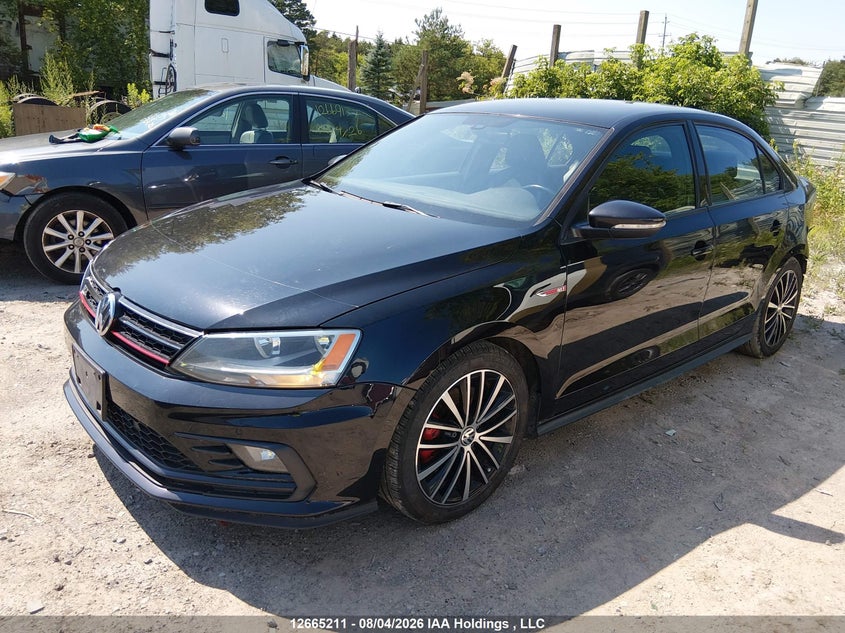2016 Volkswagen Jetta, Удар ззаду, IAAI, VIN 3VW4S7AJ3GM303869 — фото 2