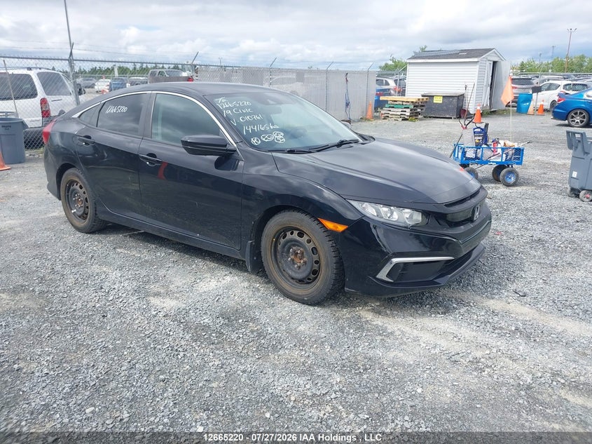 Vin: 2hgfc2f58kh010761, lot: 3067824, honda civic lx 2019 img_1