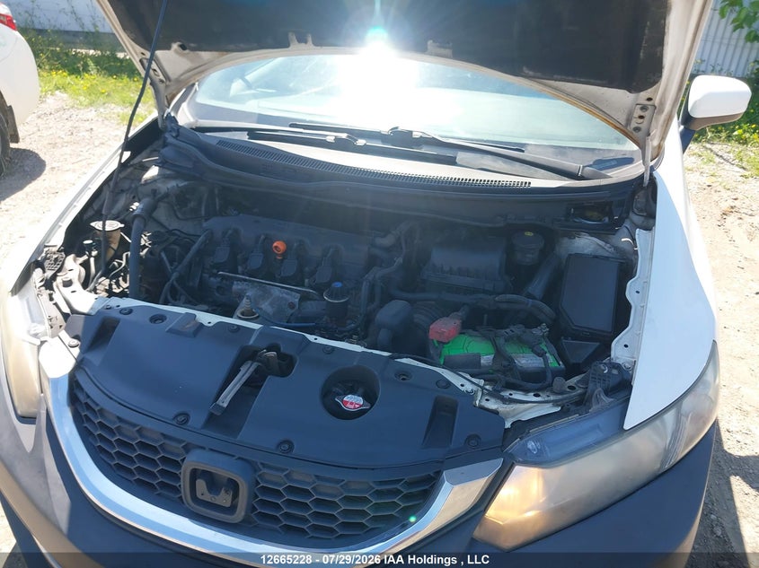 2015 HONDA CIVIC SEDAN 1.8L I-4 VVT, 143HP