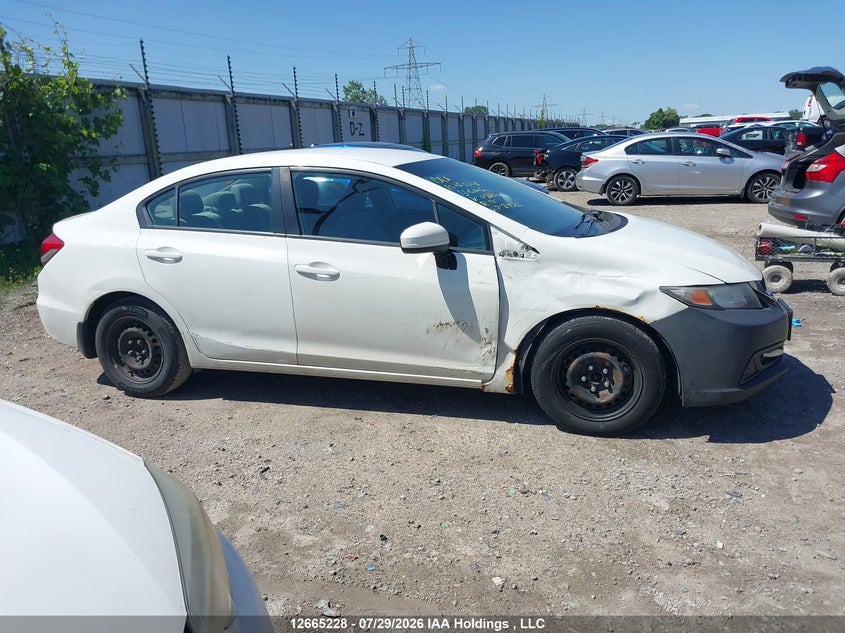 2015 HONDA CIVIC SEDAN 1.8L I-4 VVT, 143HP