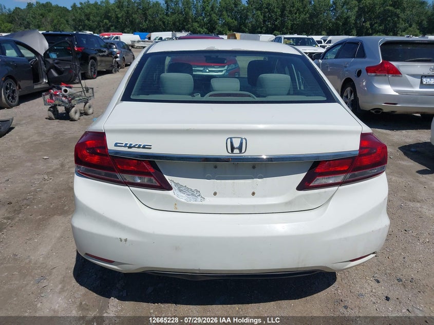 2015 HONDA CIVIC SEDAN 1.8L I-4 VVT, 143HP