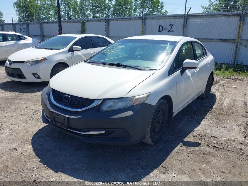 2015 HONDA CIVIC SEDAN 1.8L I-4 VVT, 143HP