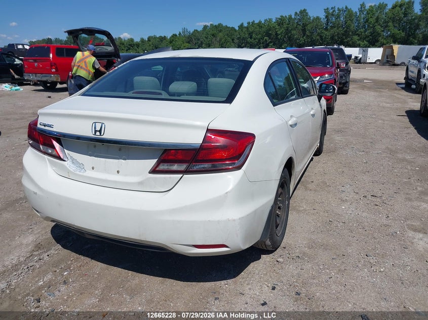 2015 HONDA CIVIC SEDAN 1.8L I-4 VVT, 143HP