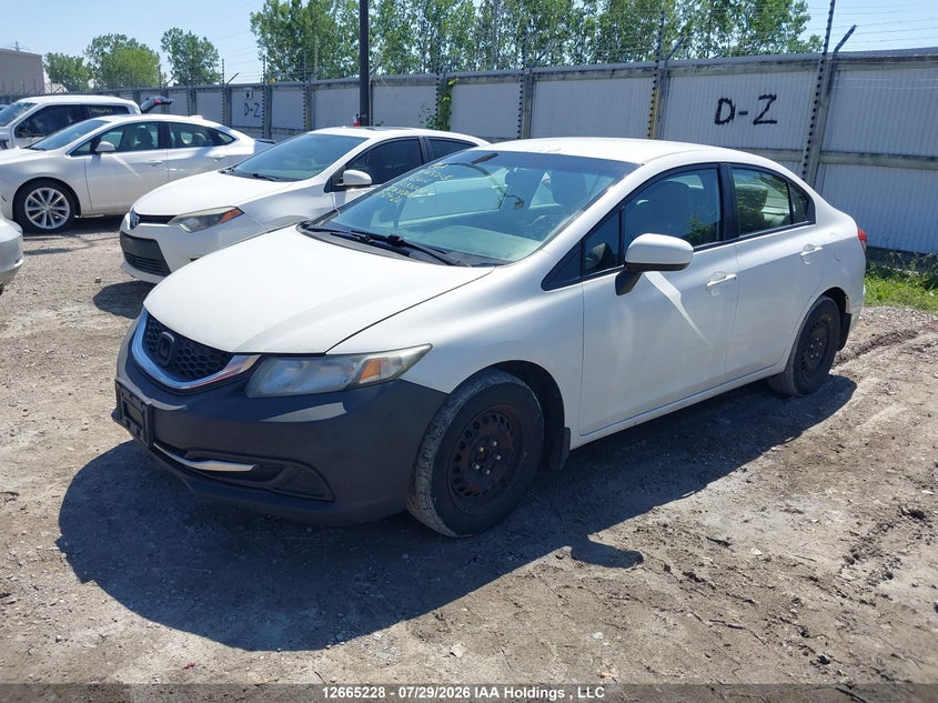 2015 HONDA CIVIC SEDAN 1.8L I-4 VVT, 143HP