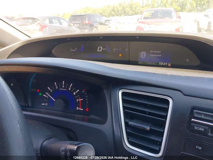 2015 HONDA CIVIC SEDAN 1.8L I-4 VVT, 143HP