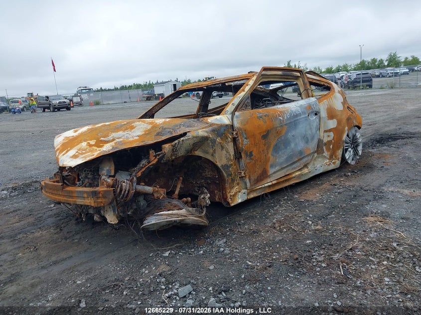 2017 Hyundai Veloster, Полностью сгорел, IAAI, VIN KMHTC6AE1HU304505 — фото 2