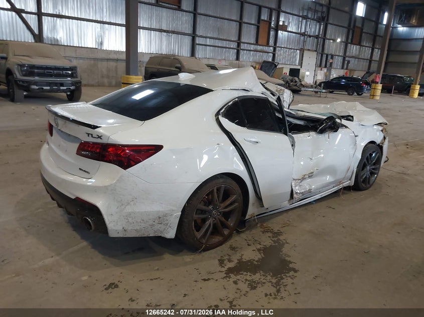 Vin: 19uub3f82ja802234, lot: 3067846, acura tlx elite 20184